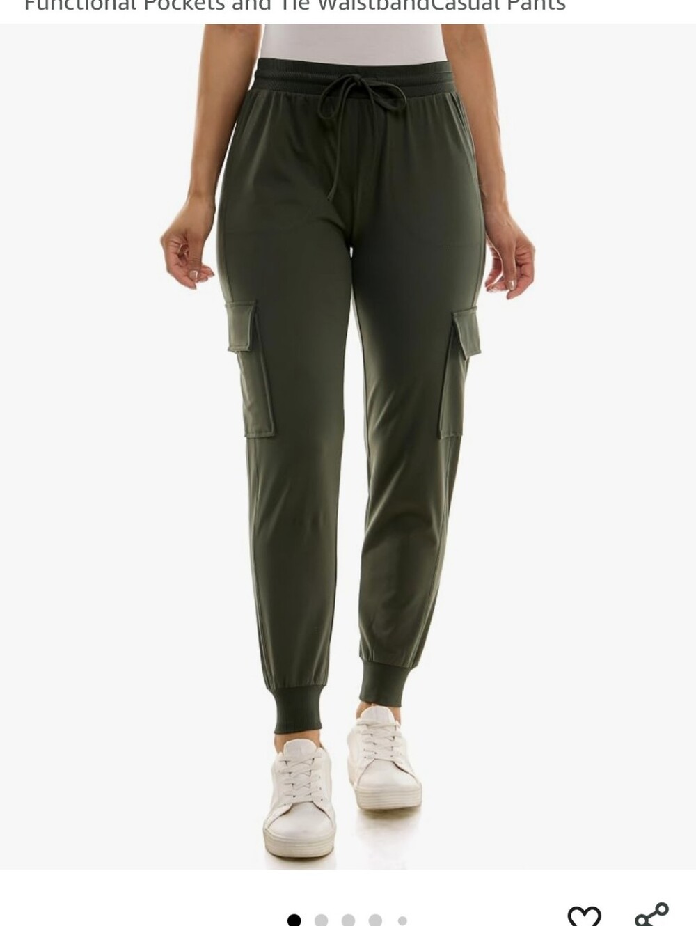 New with Tags ZAC & RACHEL Olive Jogger Women's XL